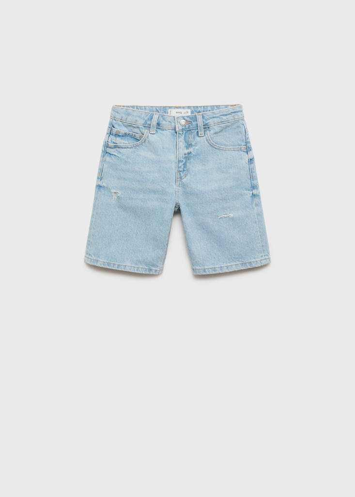 Denim Bermuda shorts light blue - Kids - 8 - MANGO KIDS | Mango (US/MX/AU)
