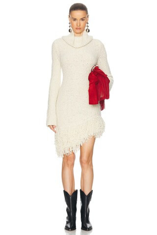 Isabel Marant Meloe Dress in Cream | FWRD 