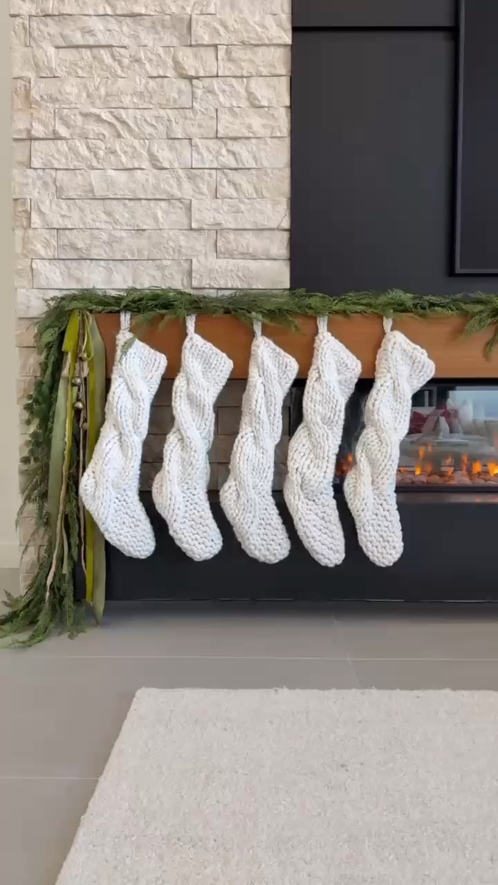 Loving the simplicity of my mantle this year!! Favorite stockings we’ve had for years, and don’t forget to use code KAILEE20 for 20% off my favorite garland!

#LTKHoliday