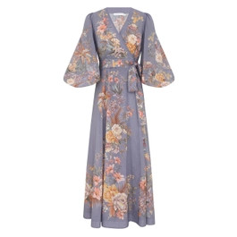 Tallow Wrap Midi Dress | ZIMMERMANN (US, CA, EU, MENA)