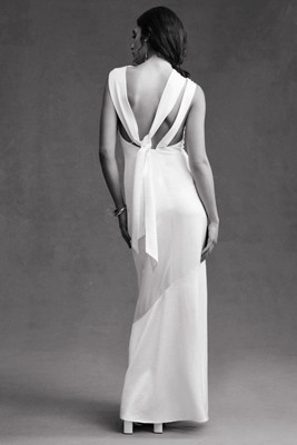 Significant Other Lana Cowl-Neck Satin Gown | Anthropologie (US)