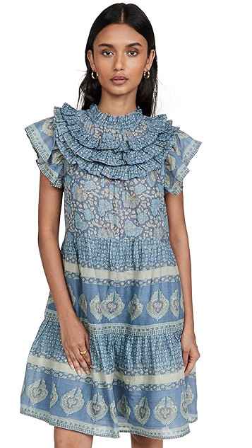 Margot Border Tiered Dress | Shopbop