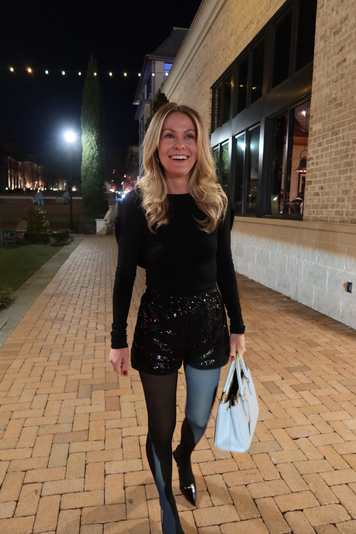 nye outfit ✨

wearing an xsmall in shorts, top + tights 

#LTKSeasonal