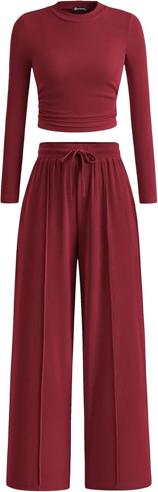 PRETTYGARDEN Women's 2 Piece Sets Fall Matching Outfits | Amazon (US)