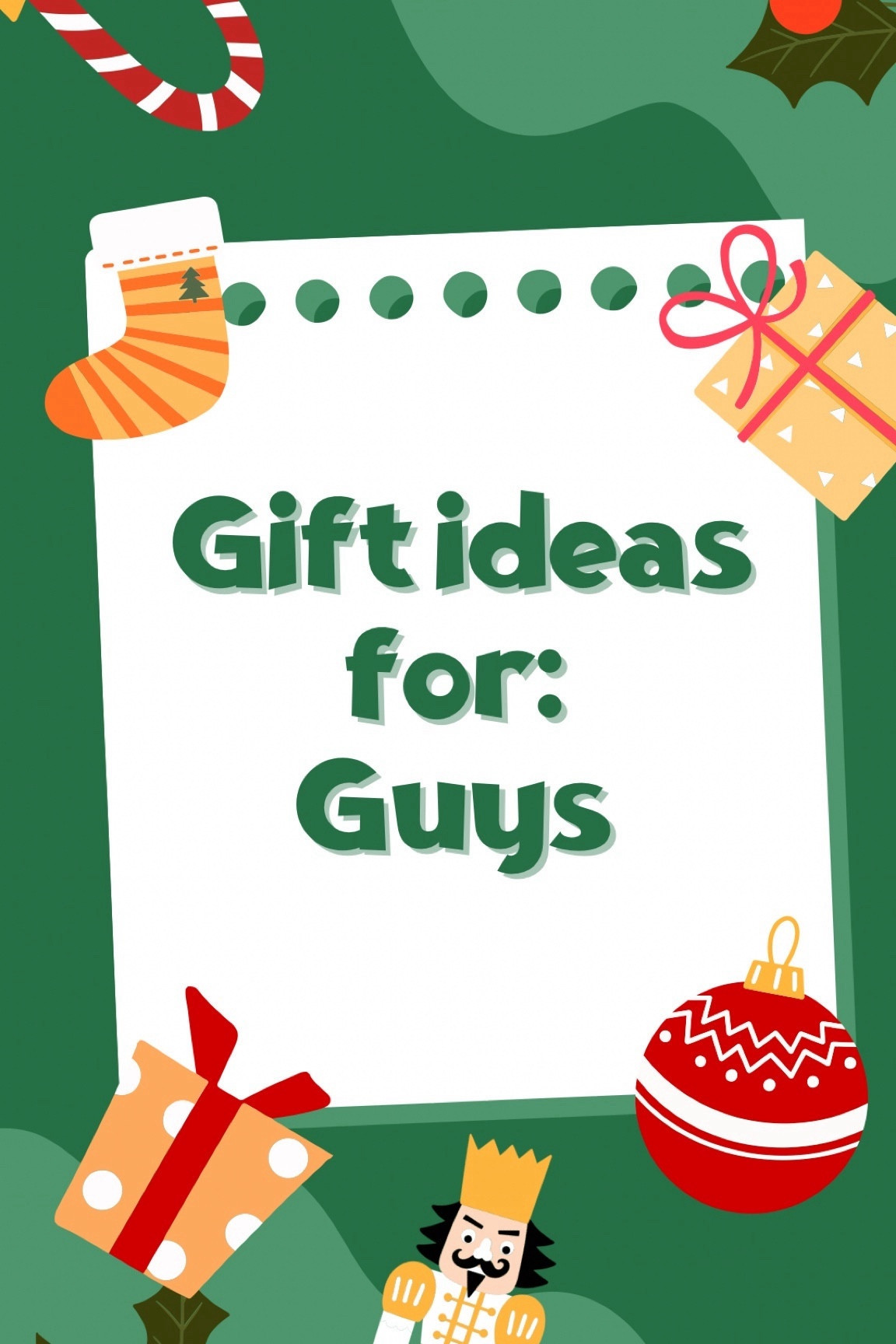 Gift ideas for guys part 1 

#LTKGiftGuide #LTKCyberWeek #LTKHoliday
