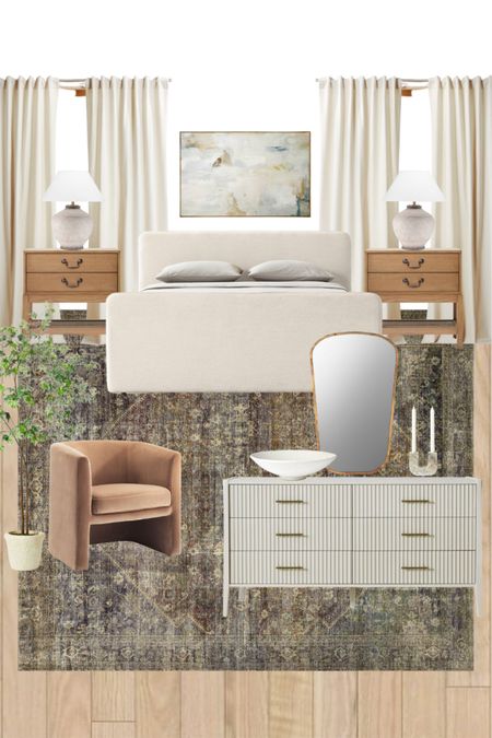 Modern traditional master bedroom cozy master bedroom neutral bedroom decor affordable bedroom furniture 

#LTKfamily #LTKhome