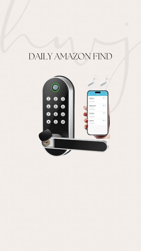Amazon Daily Deal
46% Off Biometric Fingerprint Smart Door Lock

#LTKfindsunder100 #LTKhome #LTKsalealert