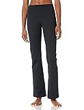 Amazon Brand - Core 10 Women’s ‘Build Your Own’ Yoga Pant - High Waist Boot Cut Pant, M, Black | Amazon (US)