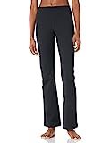 Amazon Brand - Core 10 Women’s ‘Build Your Own’ Yoga Pant - High Waist Boot Cut Pant, M, Black | Amazon (US)