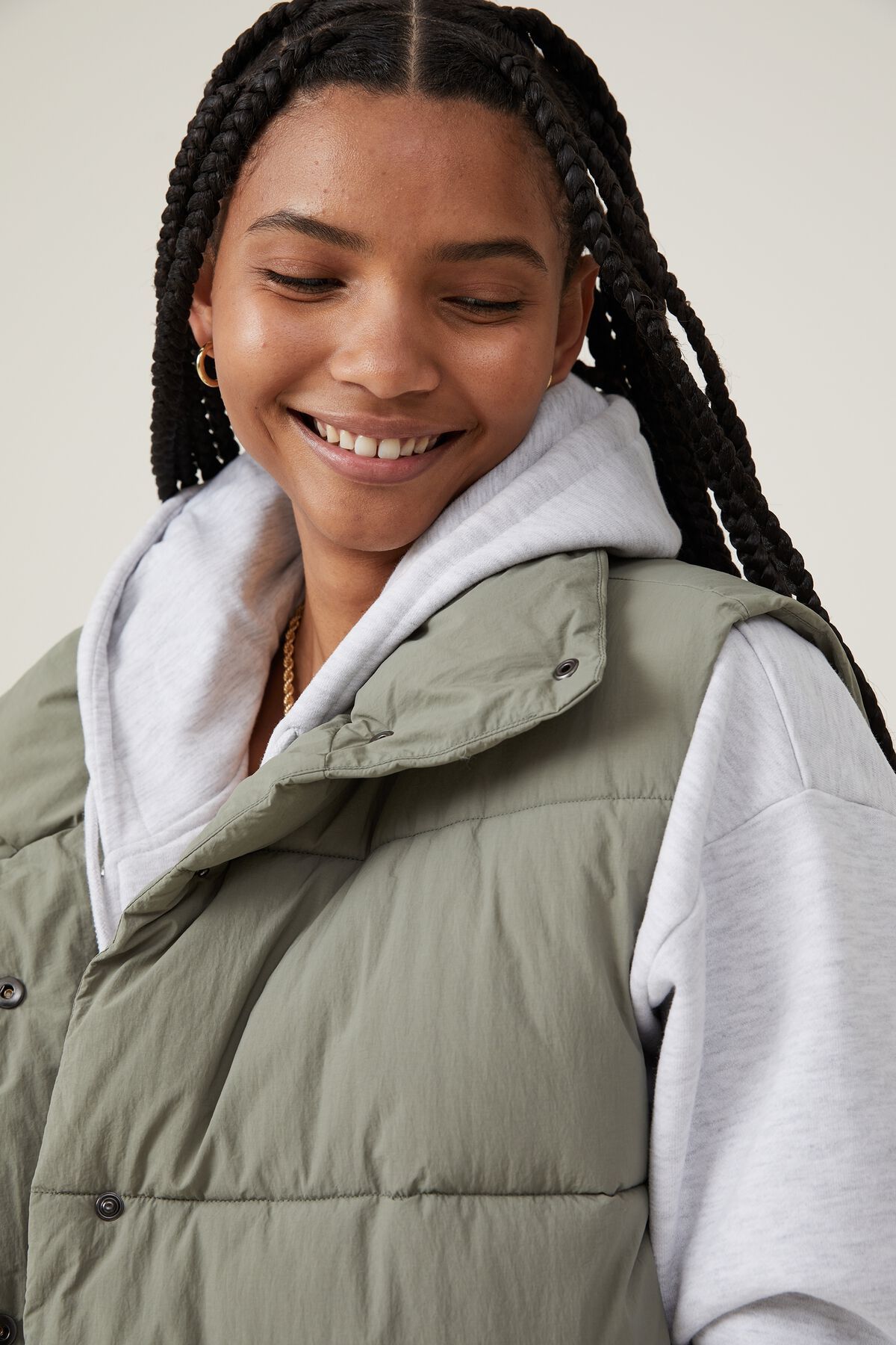 The Recycled Mother Puffer Vest 2.0 | Cotton On (US)