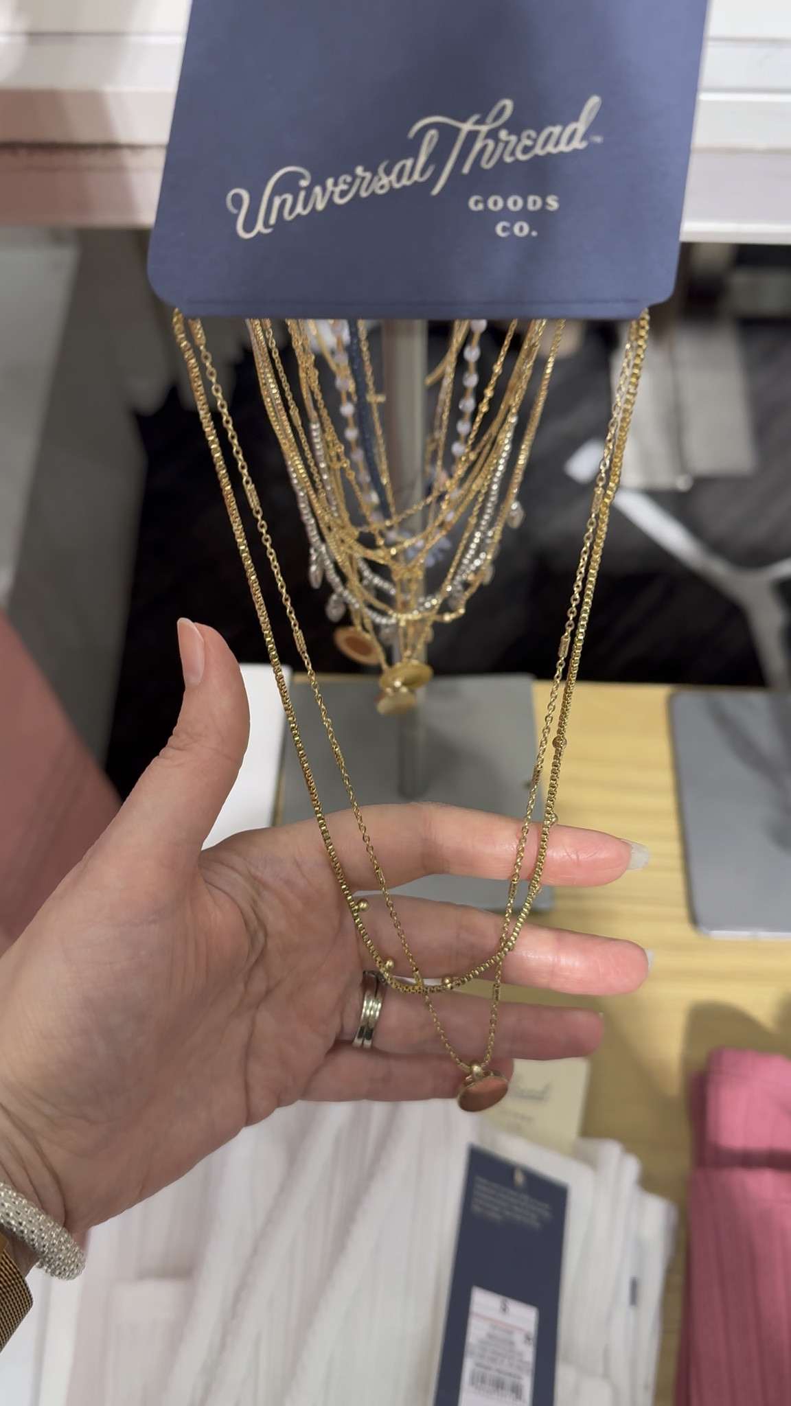 Trending necklaces from Target. 

#LTKWorkwear #LTKWedding #LTKSeasonal