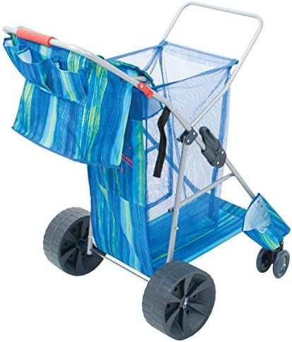 Rio Brands Deluxe Wonder Wheeler Wide, Blue Print : Sports & Outdoors | Amazon (US)