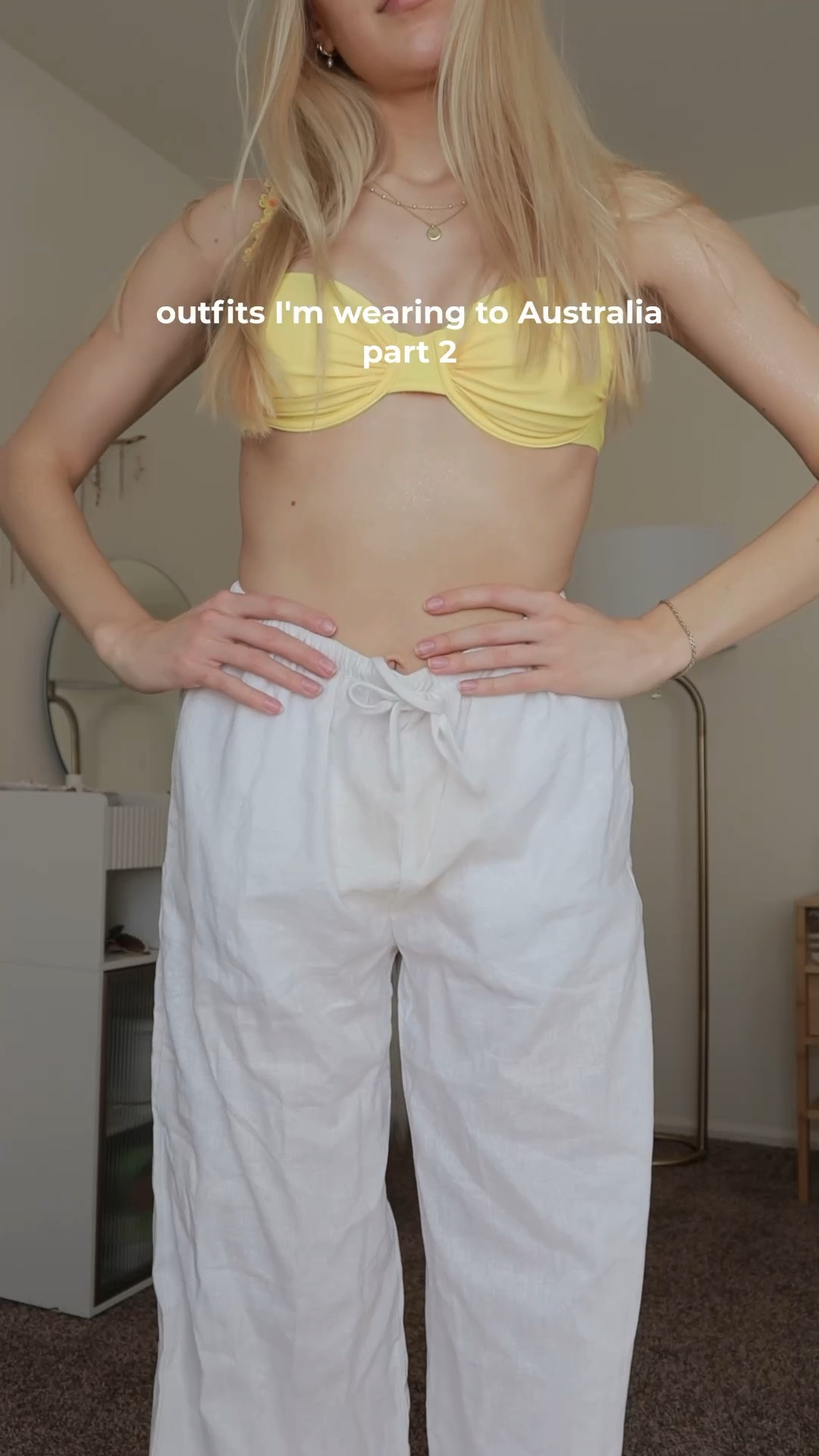 my FAVORITE summer beach vacation outfit! This is so perfect for a trip somewhere warm. I love this bikini and cover up combo

#LTKVideo #LTKSeasonal #LTKswim