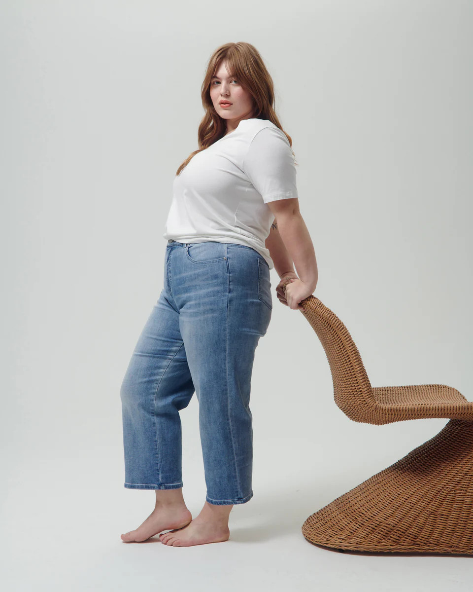 Bae Boyfriend Crop JeansLight Blue | Universal Standard