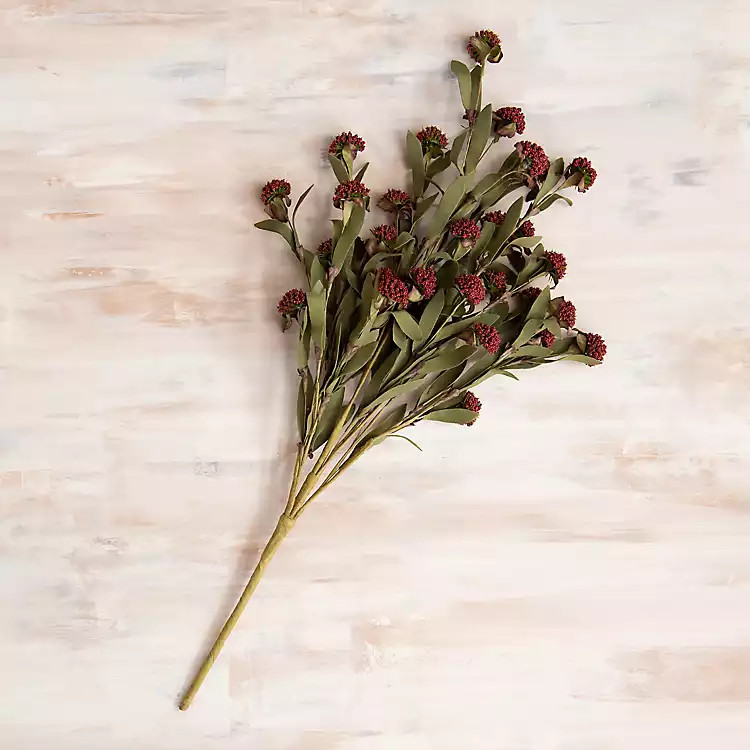 New!Purple Foam Berry Buds Bush | Kirkland's Home