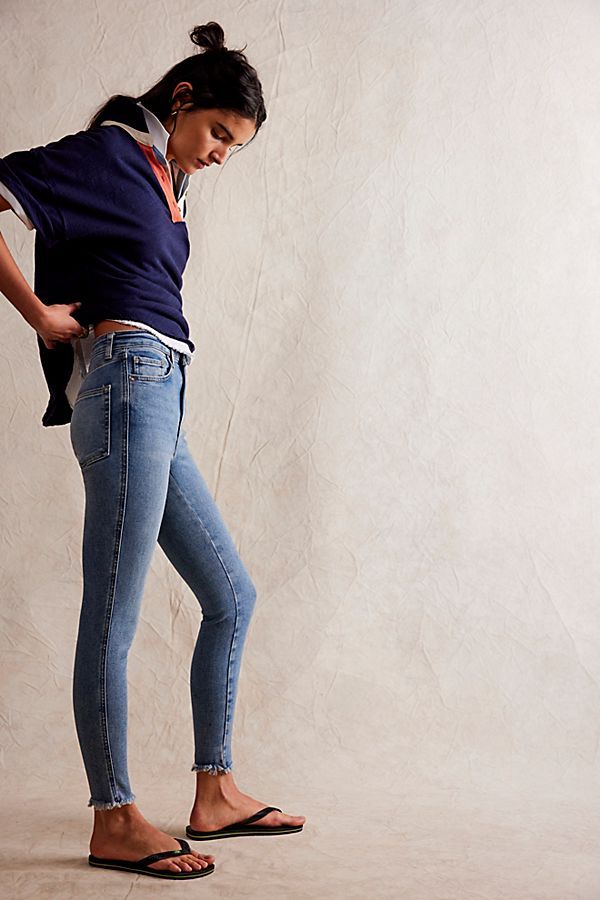 Raw High-Rise Jegging | Free People (Global - UK&FR Excluded)