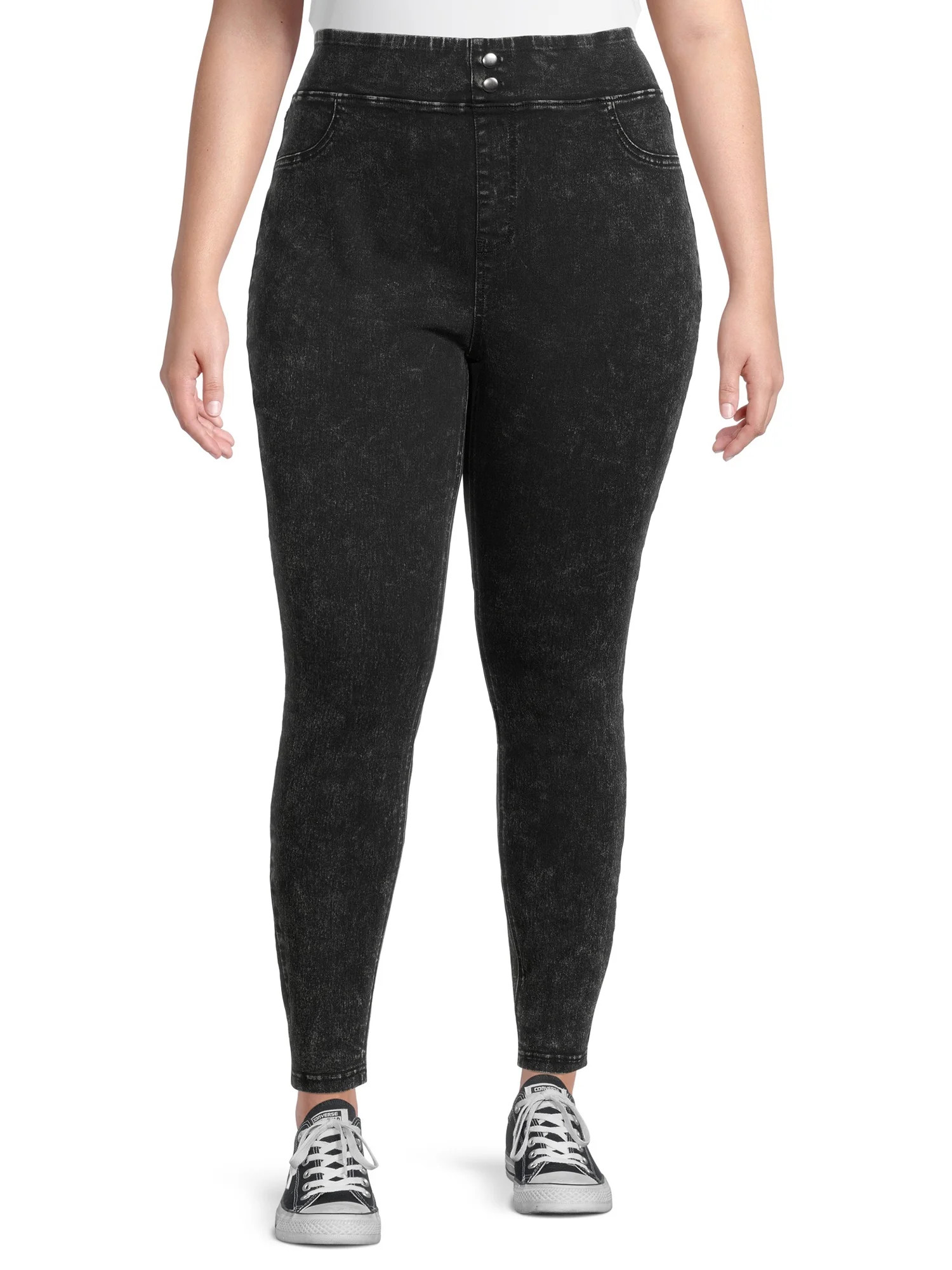 Terra & Sky Women's Plus Size Jeggings | Walmart (US)