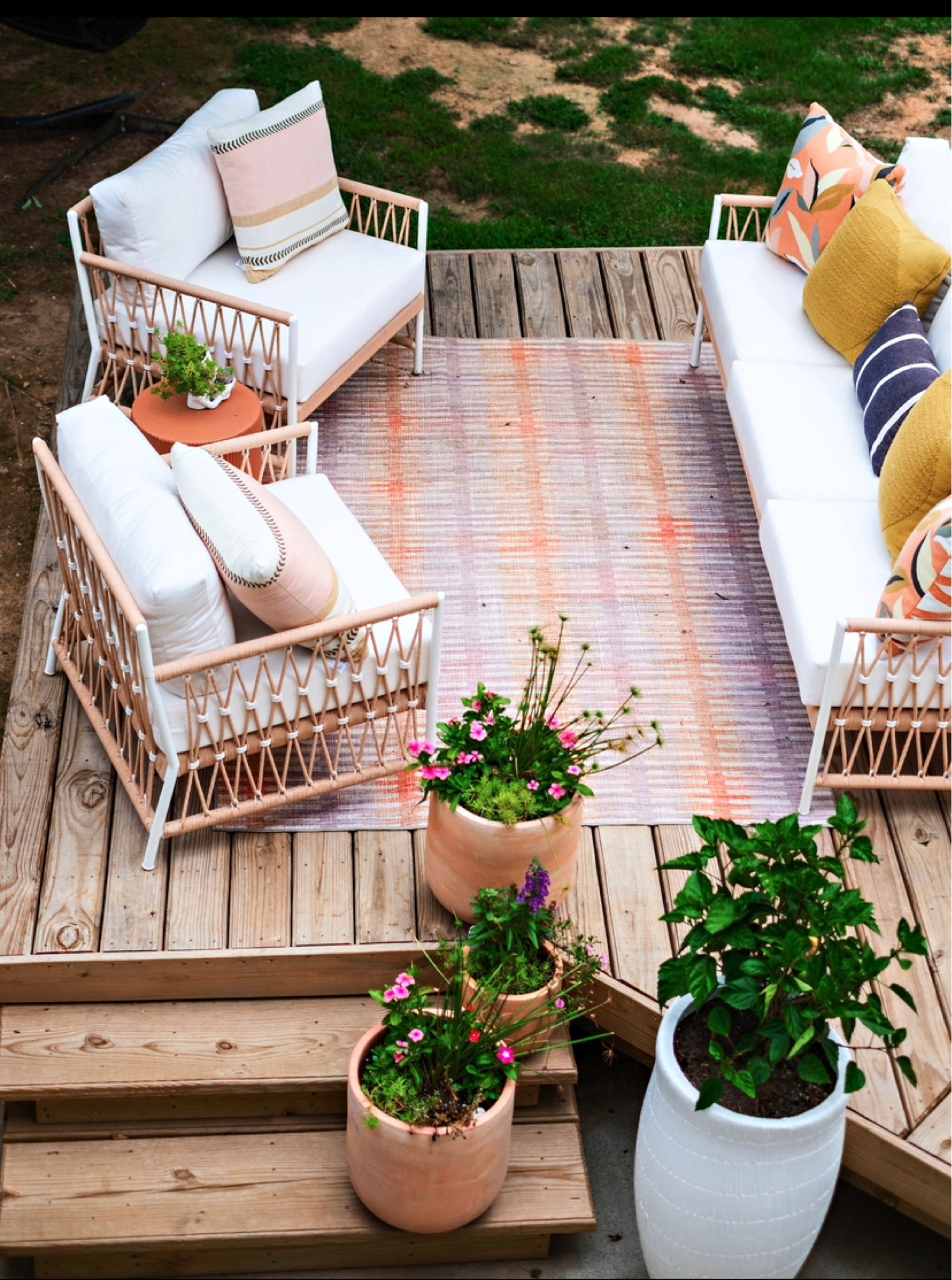 Patio makeover #bohochic #coastalcollection #patiofurniture 

#LTKhome