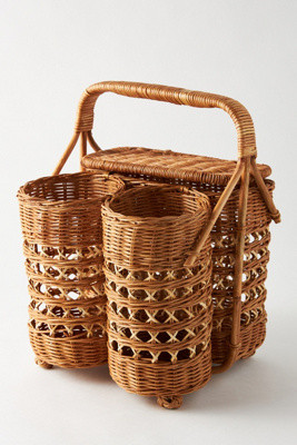 Rattan Wine & Bread Basket | Anthropologie (UK)