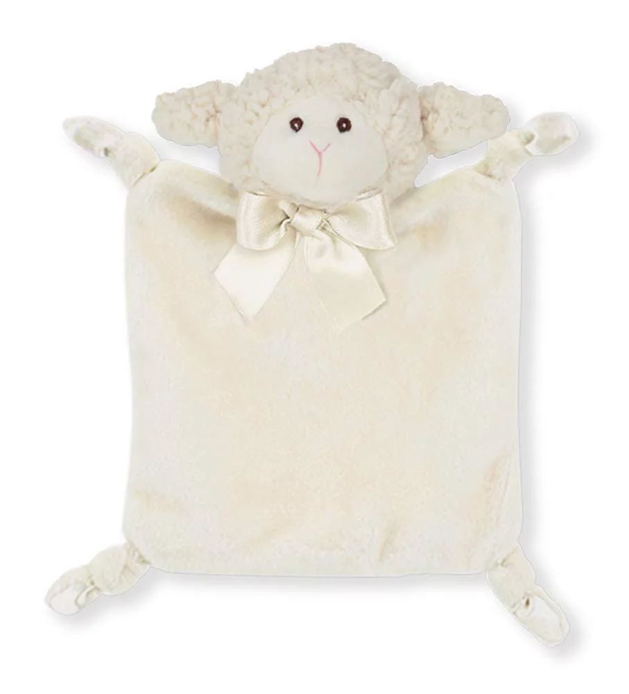 Bearington Baby Wee Lamby, Small Lamb Stuffed Animal Lovey Security Blanket, 8" x 7" | Walmart (US)