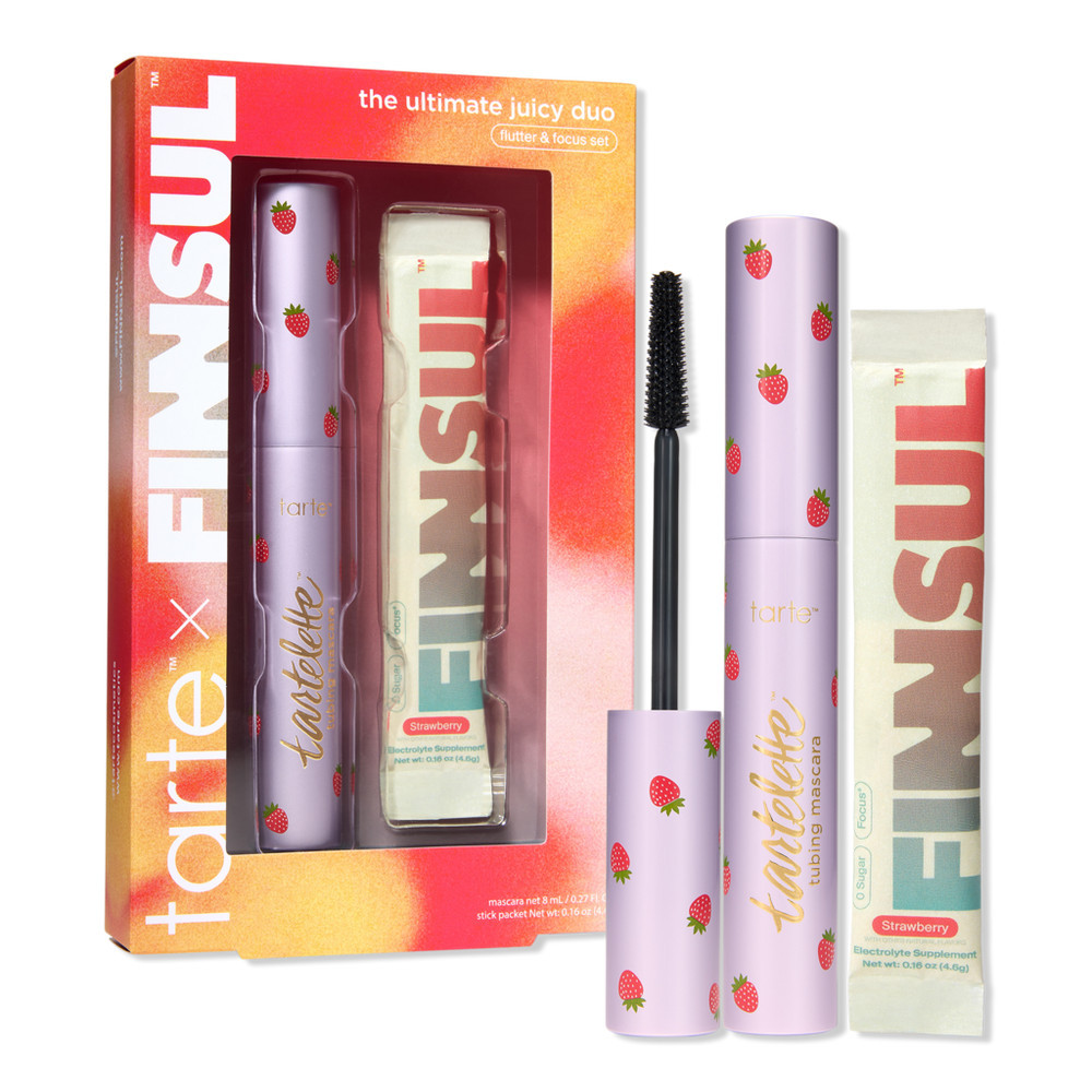 Tarte tarte X FINNSUL The Ultimate Juicy Duo Flutter & Focus Set with Black Tubing Mascara - tartelette tubing mascara | Ulta