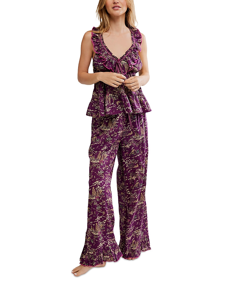 Free People Tangled Lights Printed Pajama Set | Bloomingdale's (US)