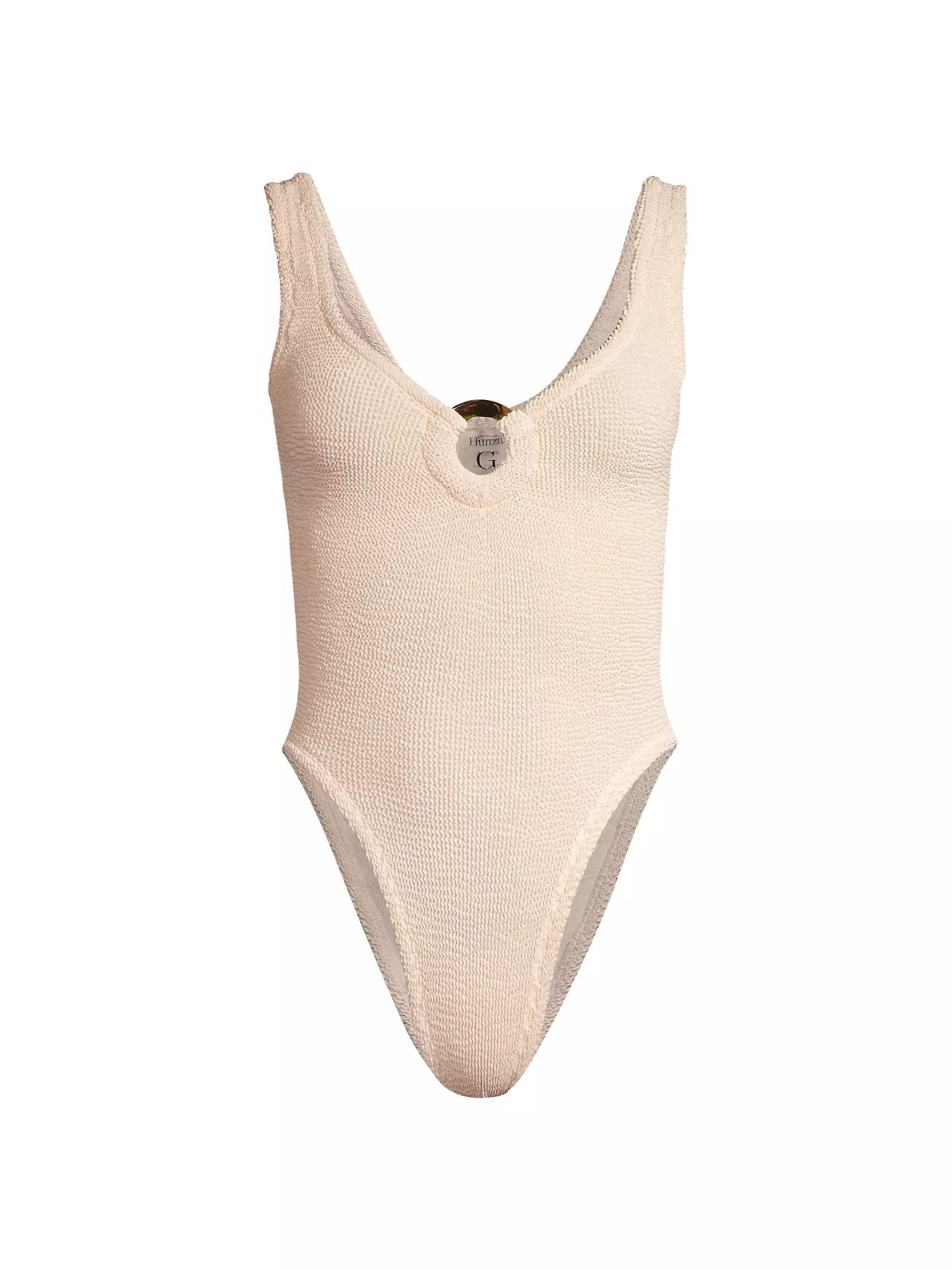 Celine Circle-Insert One-Piece Swimsuit | Saks Fifth Avenue