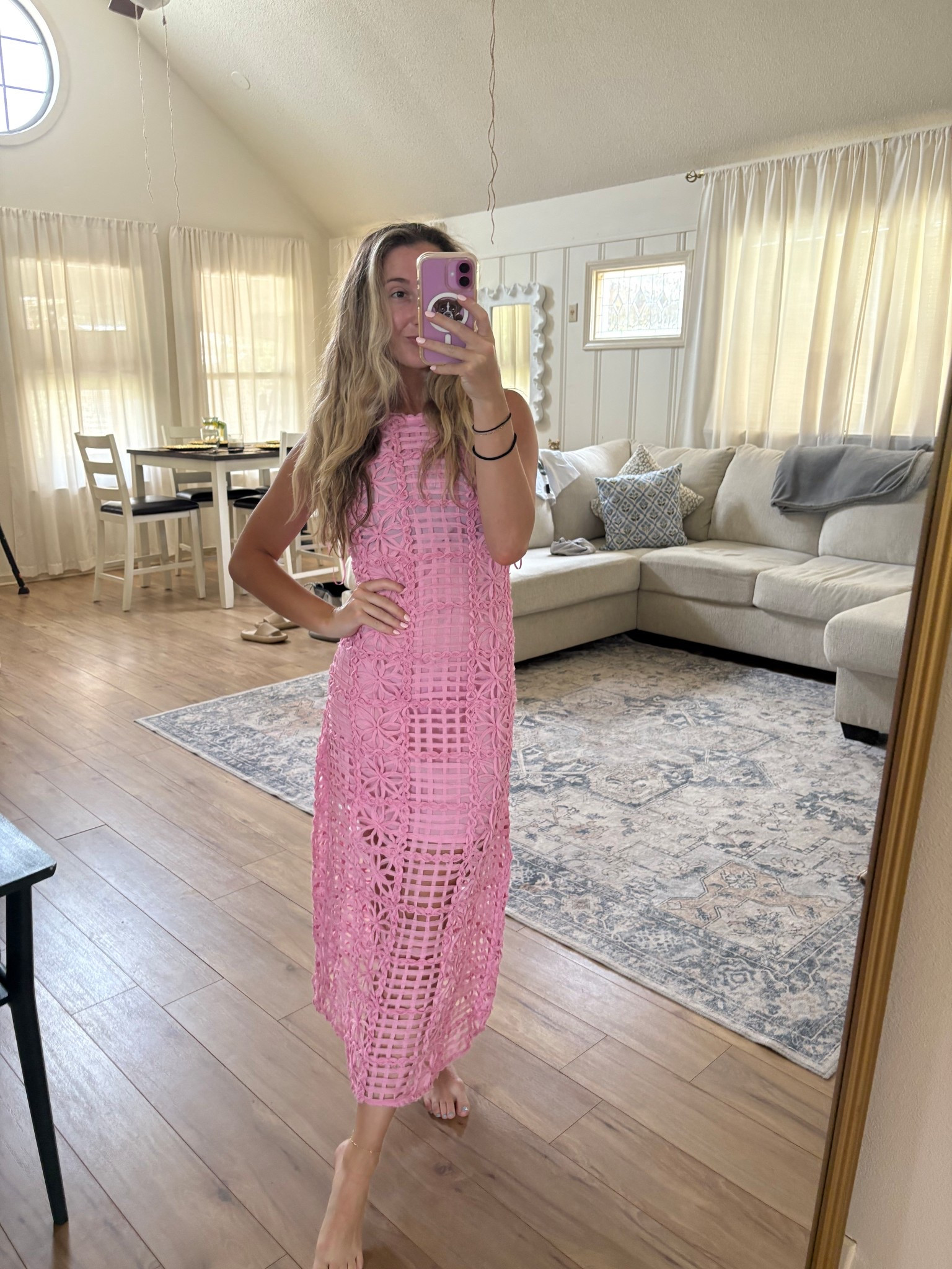 Size xs pink midi dress

Great for a summer beach trip or wedding guest! 

#LTKStyleTip #LTKSeasonal #LTKWedding