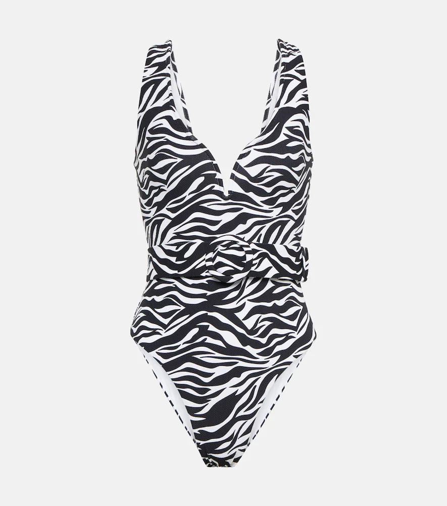Alexandra Miro Kiki V-neck swimsuit | Mytheresa (US/CA)