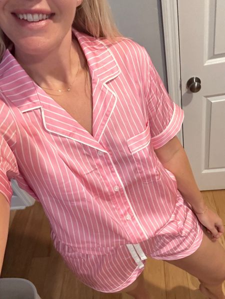 Summer pajamas set! Perfect last minute Mother’s Day gift - on sale at Target! 

#LTKStyleTip #LTKSaleAlert #LTKGiftGuide