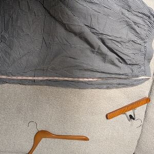 Gap X Doen Gingham Navy & White Maxi Skirt | Poshmark