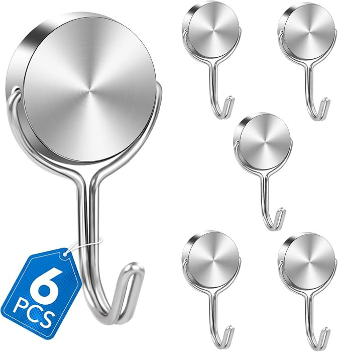 LOVIMAG Magnetic Hooks for Cruise Cabins, 60Lbs Swivel Magnetic Hooks Heavy Duty, Cruise Ship Ess... | Amazon (US)