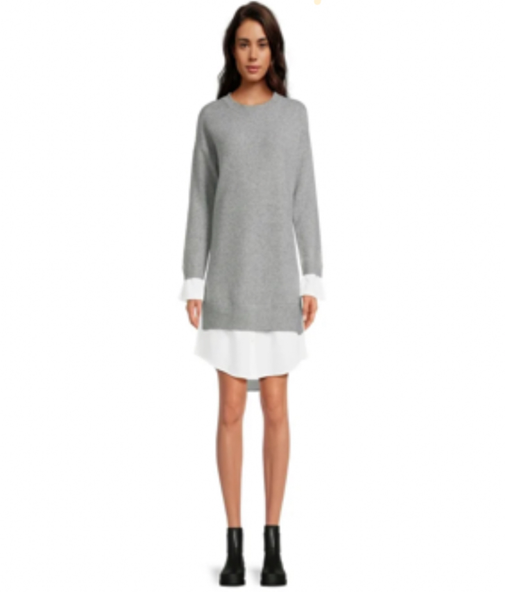 When I saw Loverly Grey showing these best-selling, crazy affordable Time and Tru Women's Layered Look Sweater Dress from Walmart, I made a bee line to the site to snag one in every color before they sold out. I just couldn’t resist because it looks so classy and chic and easy to wear, and I couldn’t choose which color I loved best. And let me tell you, it is SO. MUCH. BETTER in person. I love the all-in-one layered look without all the bulk. It is only $21.98 and so well made. It’s long enough for me to wear in the classroom and will perfectly transition into the spring while still keeping you warm enough for chilly mornings and afternoons. It comes in 4 colors and is sized XS-XXXL for true size inclusivity. You absolutely cannot go wrong with this dress  

#LTKmidsize #LTKplussize #LTKover40