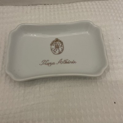 Hotel Plaza Athénée Vintage Limoges French Porcelain Ash & Trinket Tray | eBay US