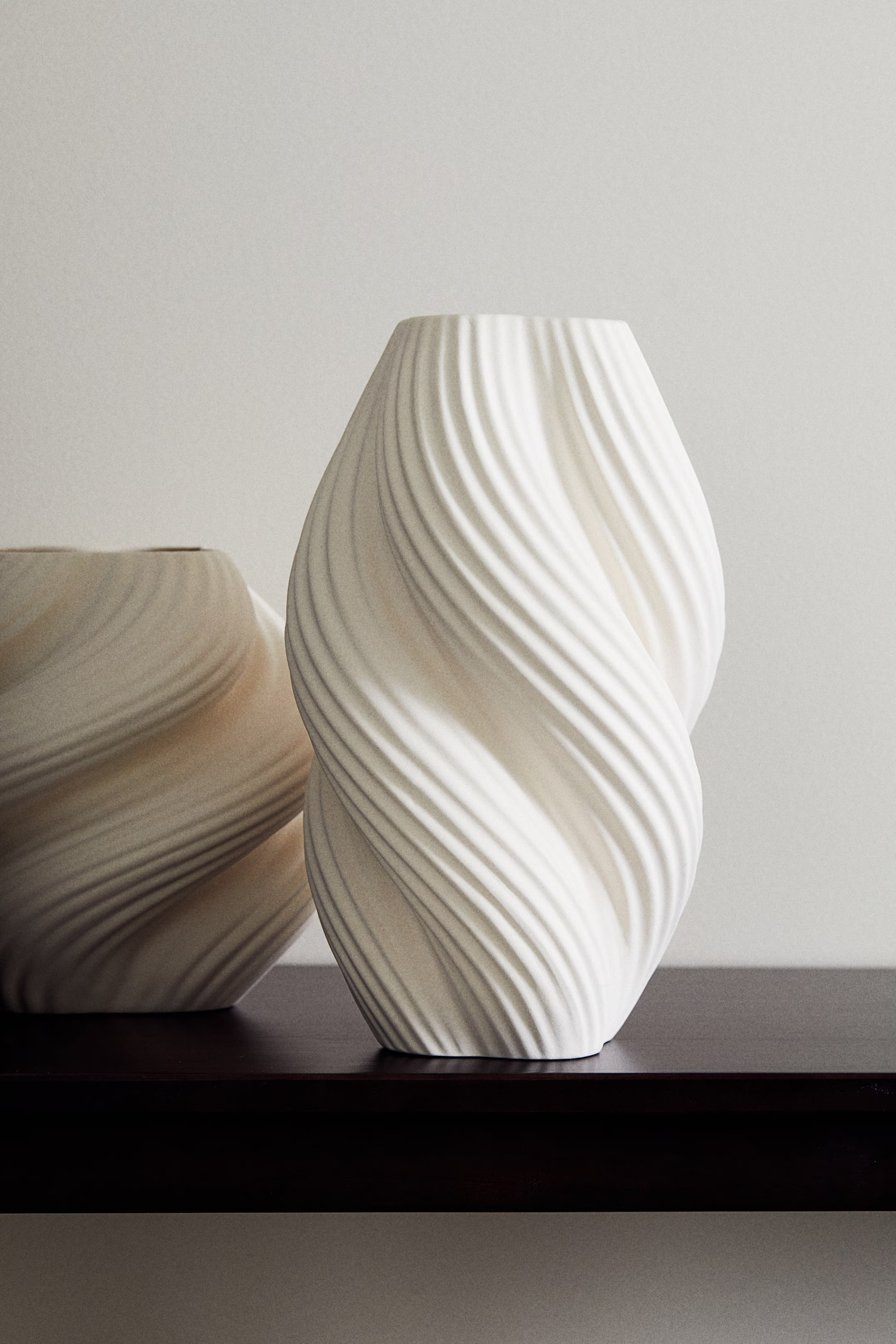 Tall Stoneware Vase - Cream - Home All | H&M US | H&M (US + CA)