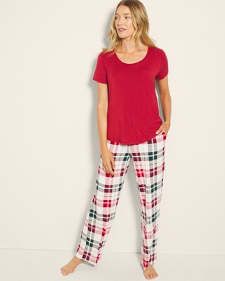 Packaged Short-Sleeve Pant Set | SOMA