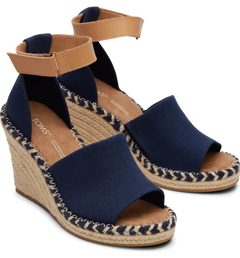 TOMS Marisol Espadrille Wedge Sandal (Women) | Nordstrom | Nordstrom