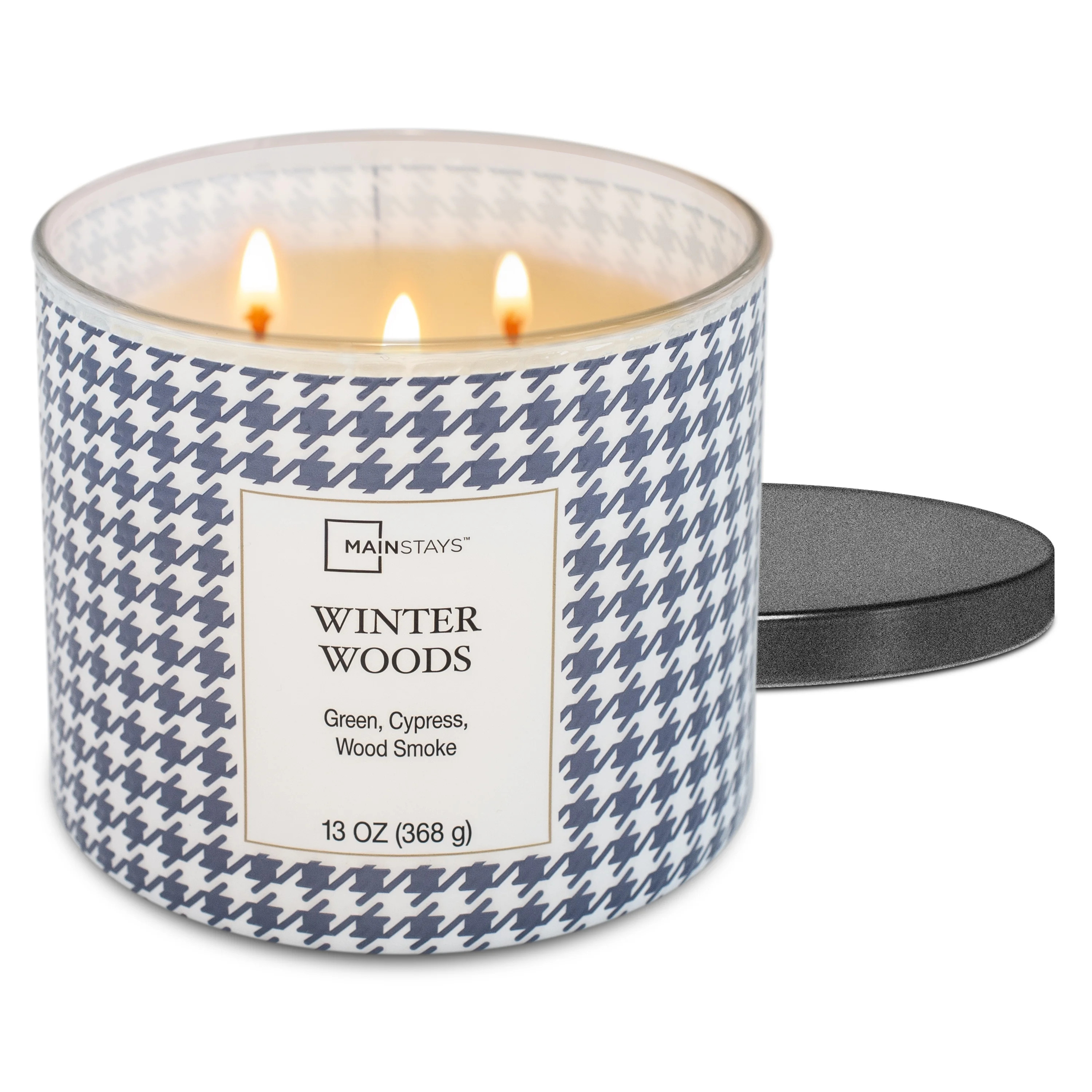 Mainstays Winter Woods Scented 3-Wick Candle, 13 oz. | Walmart (US)