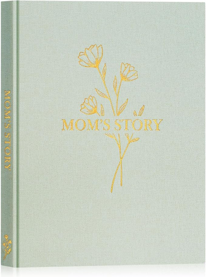 Lanpn Mom Life Story Book Journal with 270+ Prompts, Linen Hardcover Mother Story Guided Journal,... | Amazon (US)