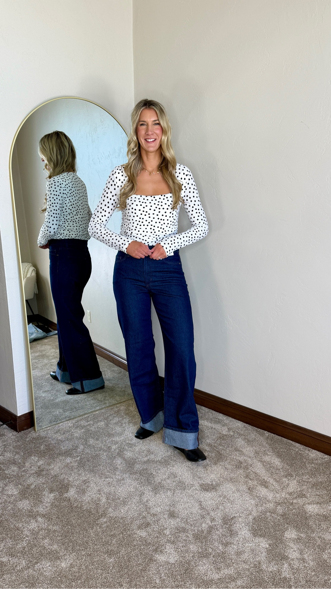 Wearing my true 29/8/tall in all. I felt all fit true to size! 

Brand new line of tall denim- length and fit are perfection! 

#LTKSaleAlert #LTKSeasonal #LTKTall