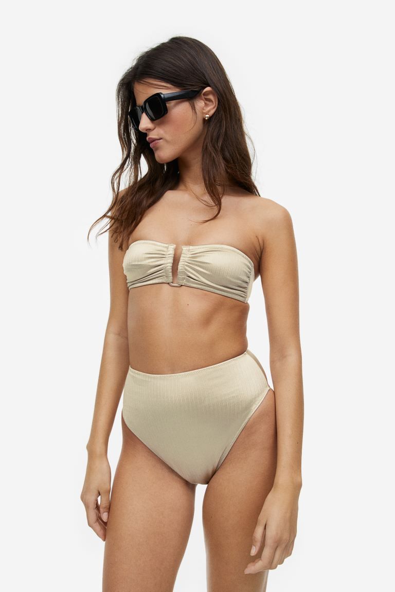 Padded Bandeau Bikini Top | H&M (US)