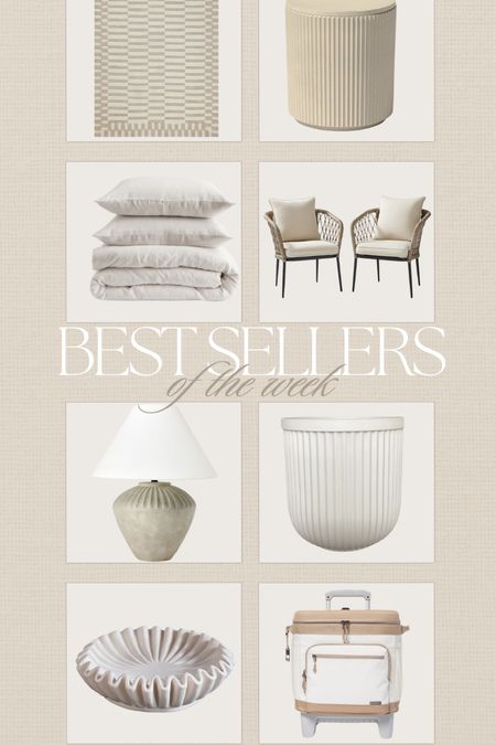 Best sellers of the week 🤍

These were your favorite home finds for the week! From this look for less $25 planter, new stunning lamp from target, my new outdoor chairs, sons bedroom rug, best cooler for the beach + more!

#homedecor #homefind #targethome #walmarthome #studiomcgee #home #cooler #bedding #patiochairs #trending 

#LTKFindsUnder50 #LTKFindsUnder100 #LTKHome