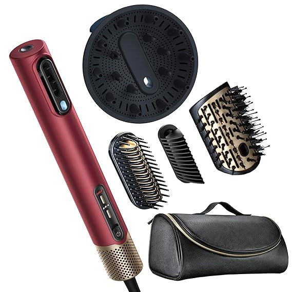 Infiniti PRO CONAIR 5-in-1 Hair Drying Wand, Straightener, and Styler, Ionic All-in-One Digital M... | Amazon (US)
