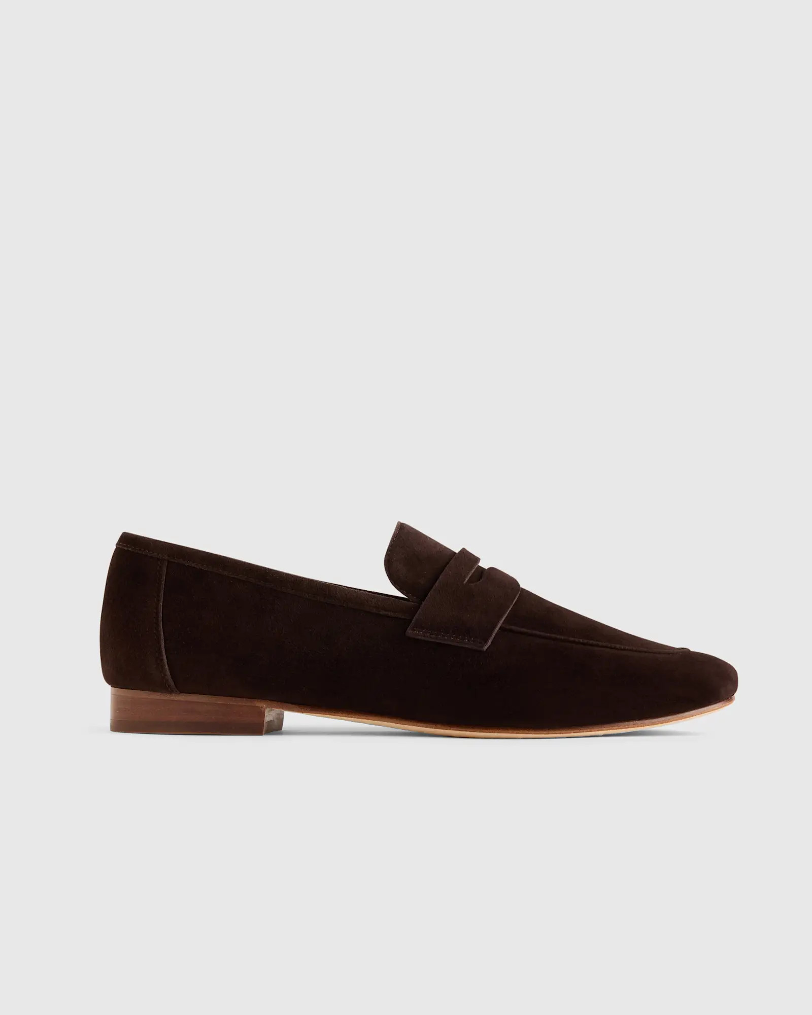 Italian Suede Penny Loafer | Quince