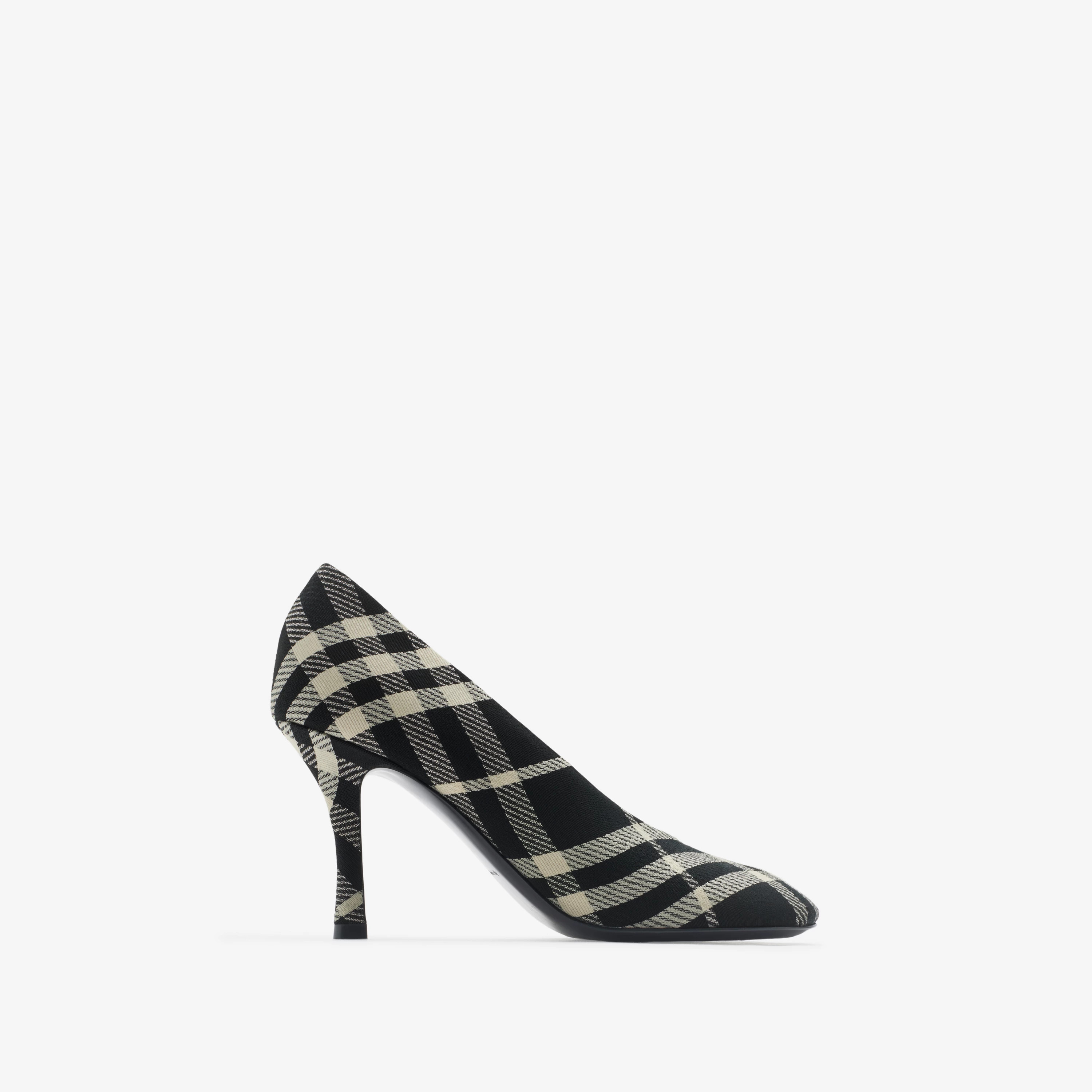 Check Cotton Blend Baby Pumps | Burberry (US)