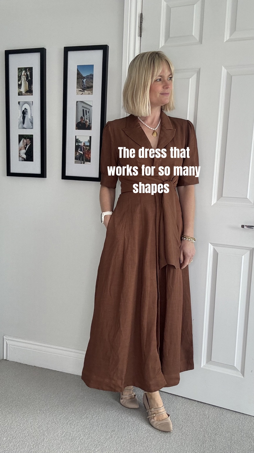 AD It’s a style that works for so many shapes and a versatile one that can take you for work to holidays to events if you change your footwear and accessories . 

Wearing size 6 in this viscose/linen Reiss dress and would suggest sizing up if between sizes as it comes up neater 

Also in navy. 

Dresses
Wedding guest
Races 
Workwear 



#LTKspring #LTKdresses #LTKuk