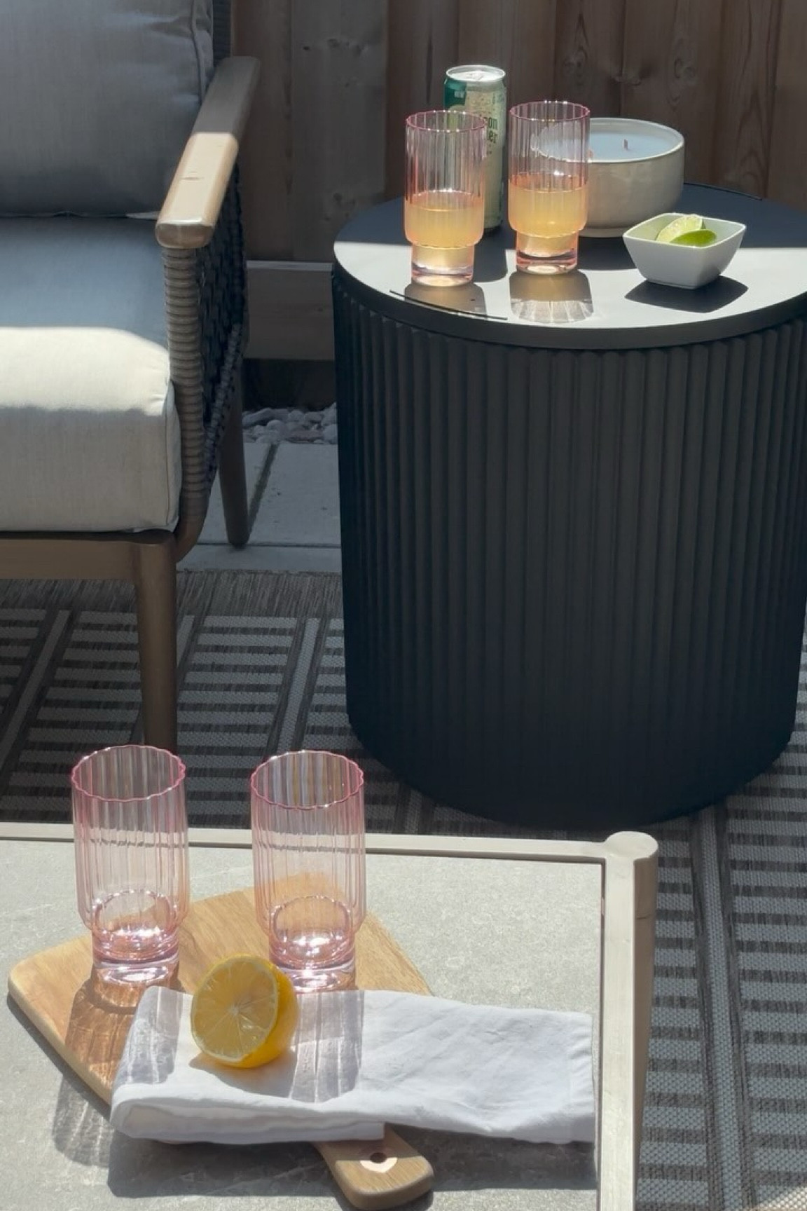 My backyard is finally complete! 🥹 #giftedbyveradek 

I’m so excited to share the demi chill table by @veradek — it was the missing piece to my patio dream. And now, with this two-in-one side table and cooler, my vision is finally brought to life and I can’t wait to host our family and friends! 

Follow @lifeatarnold for more backyard patio inspo 💛

If you like this sleek side table with a side of ✨chillll✨ click the link in my stories to shop!

#MyVeradek #home #patiodecor #homeaccount #decor #patiofurniture #decoratinginspo #howihome