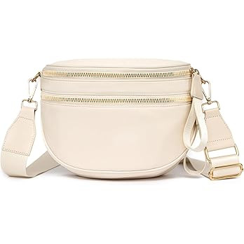 Eslcorri Crossbody Bags for Women - Fashion Sling Purse Shoulder Bag Fanny Pack Leather Causal Ch... | Amazon (US)