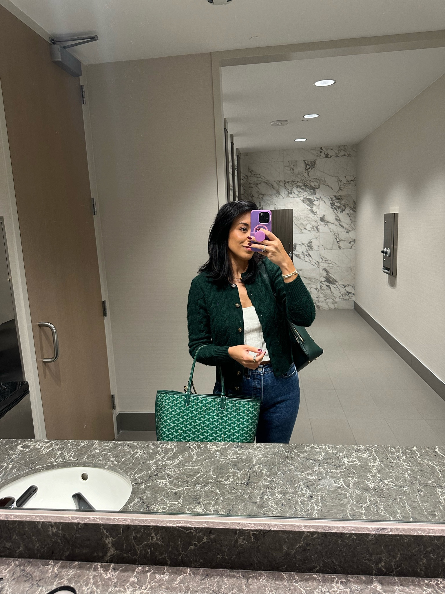 My favorite color is green, can I make any more obvious??

Another perfect @nuuly rental fit! The jeans and cardigan were both so comfortable!

Jeans - sized up one but wish I would have gone with my usual size
Cardigan - TTS
Top - TTS

#LTKFindsUnder100 #LTKStyleTip #LTKGiftGuide
