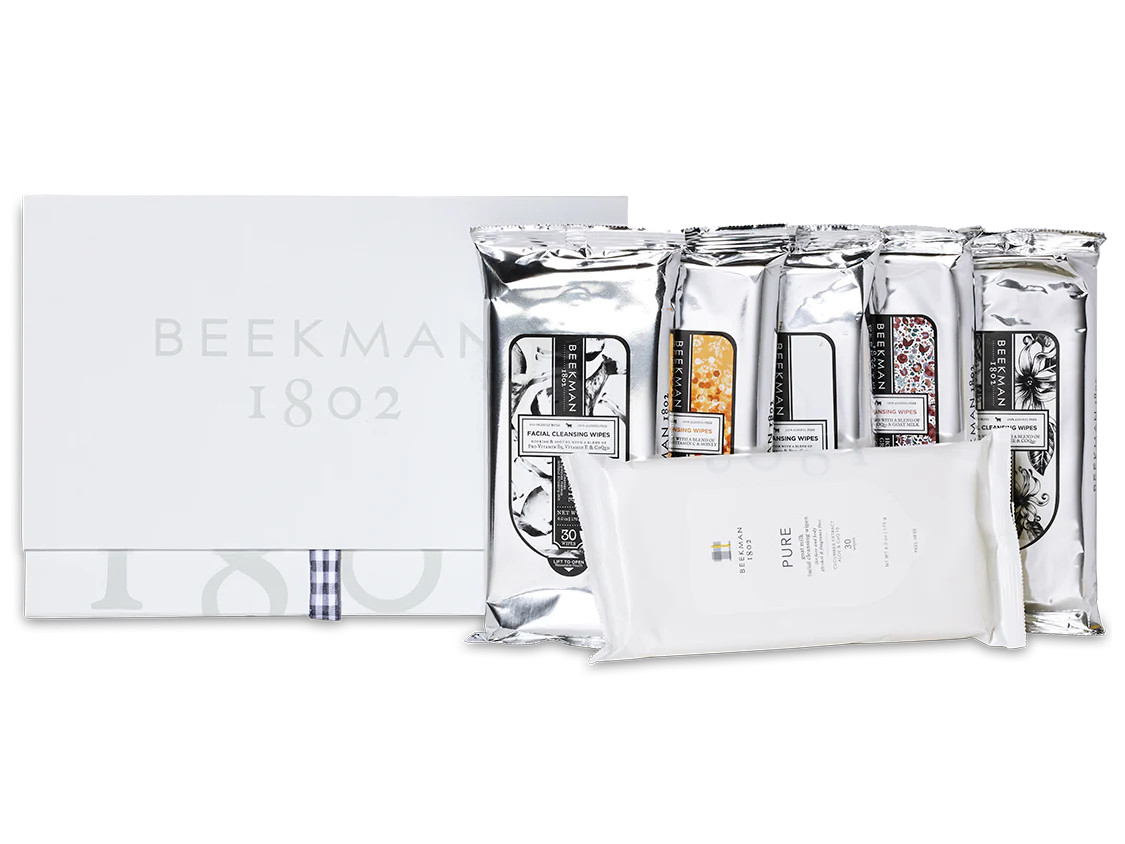 Clear as a Bell Facewipes Set of 6 | Beekman1802